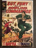 Sgt. Fury and his Howling Commandos Comic #55 Marvel 1968 Silver Age War Comic John Severin 12 cent