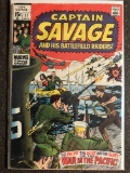 Captain Savage and his Battlefield Raiders Comic #17 Marvel 1969 Silver Age War Comic John Severin 1