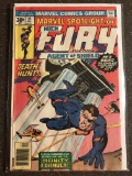 Marvel Spotlight on Nick Fury Agent of Shield Comic #31 Bronze Age 1976 KEY Origin of Nick Fury