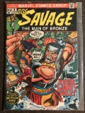 Doc Savage Comic #6 Marvel Man of Bronze 1973 Bronze Age Gil Kane Part 2 of The Monsters