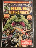 Marvel Super Heroes Comic #55 Incredible Hulk 1976 Bronze Age Marvel Comic Script by Stan Lee