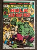 Marvel Super Heroes Comic #47 Incredible Hulk 1974 Bronze Age Marvel Comic Script by Stan Lee