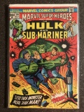 Marvel Super Heroes Comic #38 Incredible Hulk 1973 Bronze Age Marvel Comic Jack Kirby