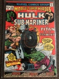 Marvel Super Heroes Comic #34 Incredible Hulk 1973 Bronze Age Marvel Comic Jack Kirby Stan Lee