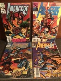 4 Avengers Comics Marvel 372-373, 375 & 377 Proctor and the Gatherers
