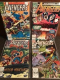 4 Avengers Comics Marvel 322-324, 327 Alpha Flight Captain America Vision Crimson Dynamo