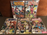 5 Avengers Comics Marvel 274-278 Series Run Namor Captain Marvel Captain America Hercules
