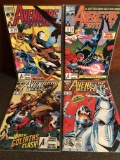 Avengers West Coast Comic #98 Marvel Comics With Genesis trading card inside