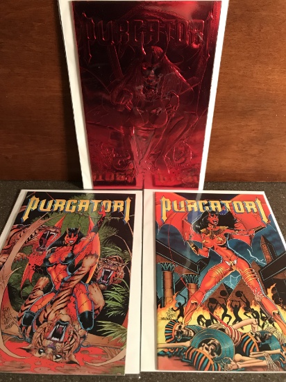 3 Purgatori: The Vampires Myth Comics #1-3 Series Run Chaos! Dynamite Comics 1997 Brian Pulido