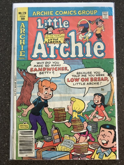 Little Archie Comic #170 Archie Series Comics 1981 Bronze Age