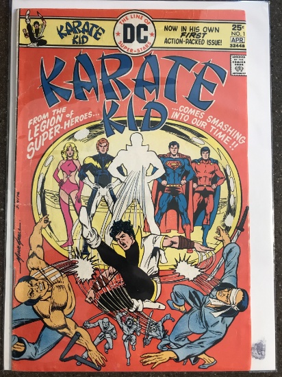 Karate Kid #1 Comic DC Comics 1976 Bronze Age KEY