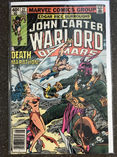 John Carter Warlord of Mars Comic #27 Marvel Comics 1979 Bronze Age