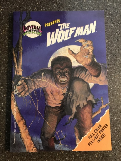 The Wolfman Universal Studios Monsters Paperback Golden Books