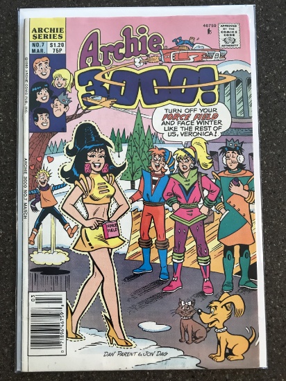 Archie 3000 #7 Archie Series Comics Dan Parent Jon Dag