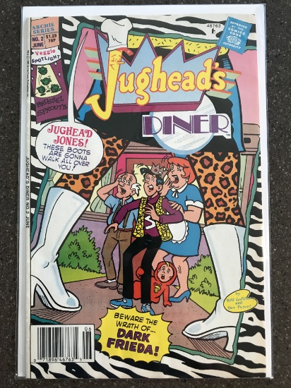 Jugheads Diner #2 Archie Series Comics Dark Frieda Bill Golliher Dan Parent