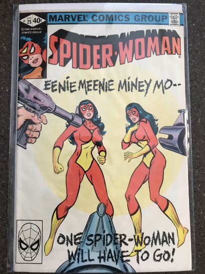 Spider-Woman Comic #25 Marvel Comics 1980 Bronze Age Superhero Comic