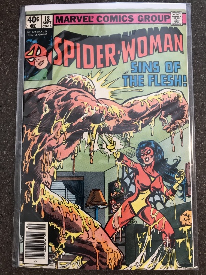 Spider-Woman Comic #18 Marvel Comics 1979 Bronze Age Superhero Comic Mike Esposito