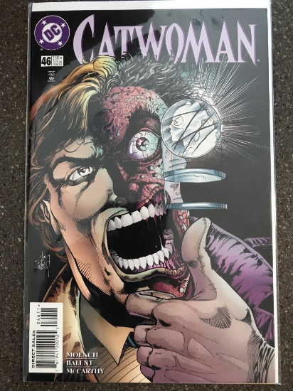 Catwoman Comic #46 DC Comics TWO FACE COVER