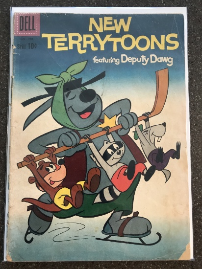 New Terrytoons Comic Featuring Deputy Dawg #3 Dell Comics 1960 Silver Age