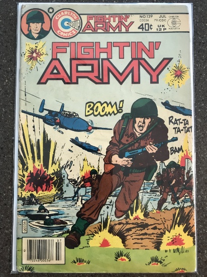 Fightin' Army #139 Charlton Comics 1979 Bronze Age