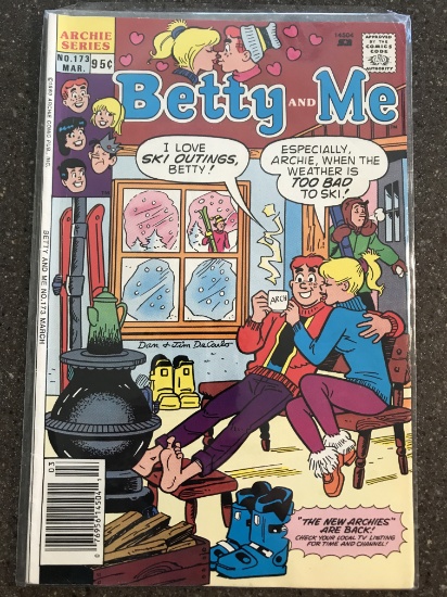 Betty and Me Comic #173 Archie Series Comics 1989