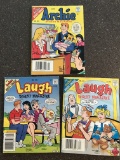 3 Laugh Digest Magazine #134 & 109 plus 2 Archie... Archie Andrews Where Are You? #95 Comics