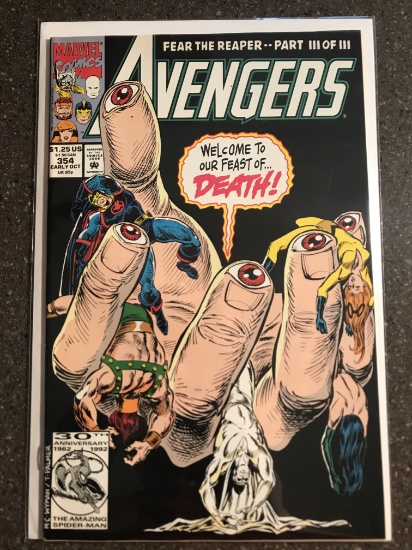 Avengers #354 Comic Marvel Comics 1992