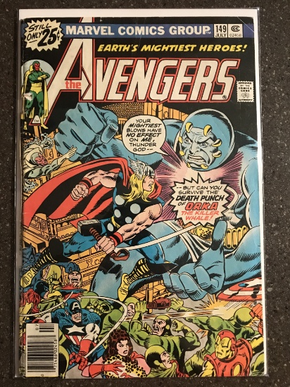 Avengers #149 Comic Marvel Comics 1976 Bronze Age