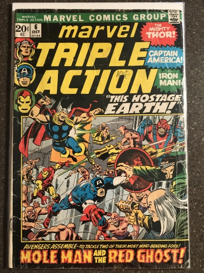 Marvel Triple Action #6 Comic Marvel Comics 1972 Bronze Age