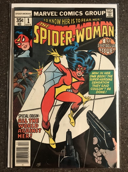 The Spider-Woman #1 Marvel Comics 1978 Bronze Age KEY 1st Issue Origin Story