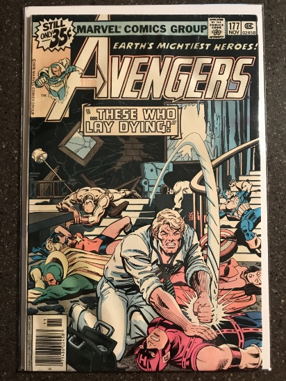 Avengers #177 Comic Marvel Comics 1978 Bronze Age KEY Death of Korvac