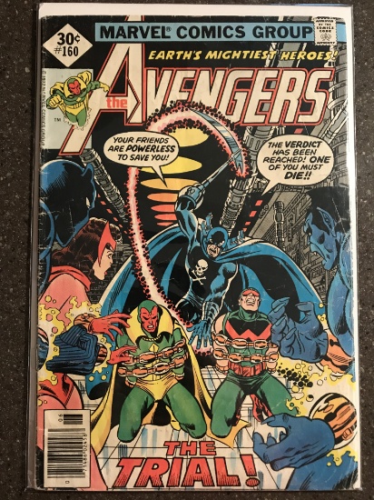 Avengers #160 Comic Marvel Comics 1978 Bronze Age