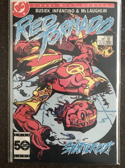 Red tornado #2 Comic DC Comics 1985 Bronze Age Superman