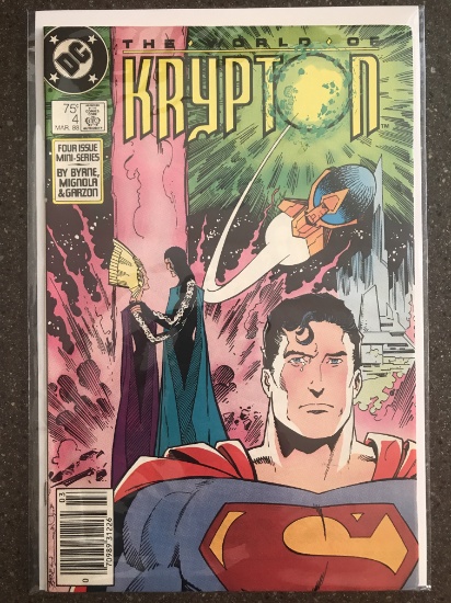 The World of Krypton #4 Comic DC Comics KEY Series Finale