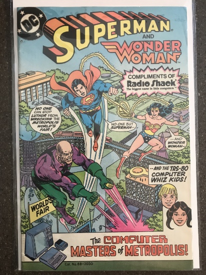 Superman Radio Shack Giveaway #2 Comic DC Comics 1982 Bronze Age