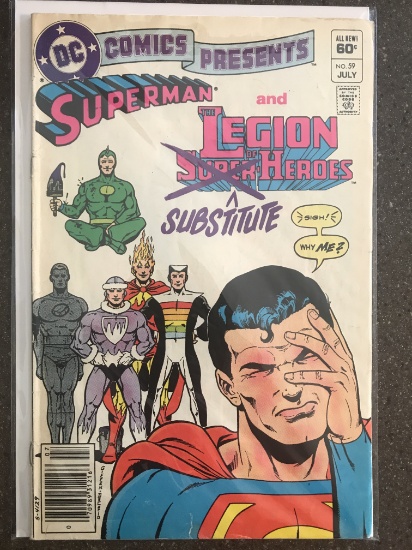 DC Comics Presents #59 Comic DC Comics 1983 BRonze Age