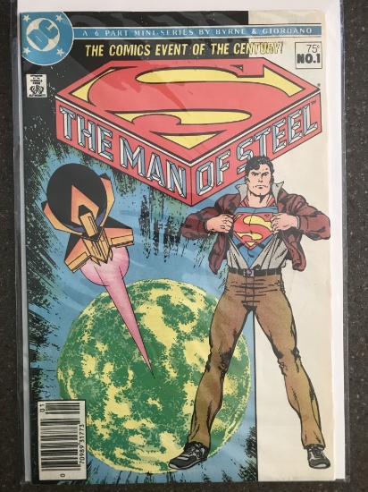 The Man of Steel #1 Comic DC Comics 1986 KEY 1st Issue