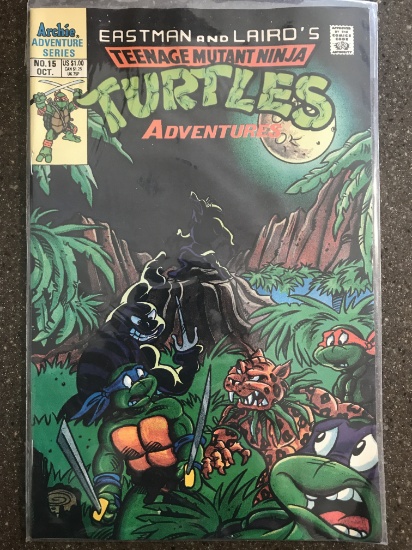 Teenage Mutant Ninja Turtles Adventures #15 Archie Comics Eastman Laird