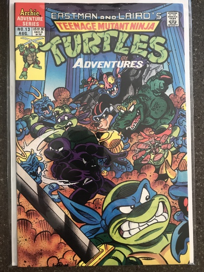 Teenage Mutant Ninja Turtles Adventures #13 Archie Comics Eastman Laird