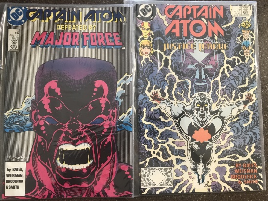 2 Issues Captain Atom #16 & #15 Comics DC Comics 1988 Justice League Major Force