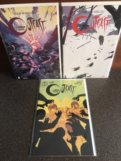 3 Issues Outcast Comics #22 #23 & #29 Image Comics