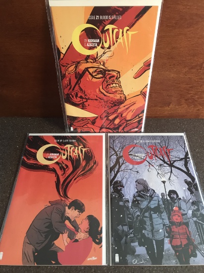 3 Issues Outcast Comics #12 #20 & #21 Image Comics