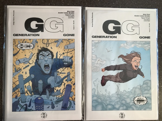 2 Issues Generation Gone Comic #2 & #5 Image Comics