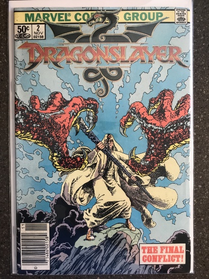 Dragonslayer Comic #2 Marvel Comics 1981 Bronze Age The Final Conflict