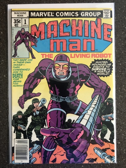 Machine Man The Living Robot Comic #1 Marvel Comics KEY 1st Issue & 1st Solo Series