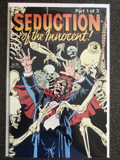 Seduction of the Innocent Comic #1 Eclipse Comics 1985 Bronze Age KEY 1st Issue