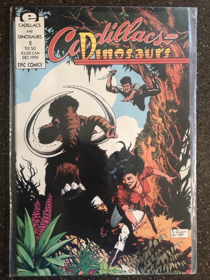Cadillacs and Dinosaurs Comics #2 Epic Comics 1990 Mark Schultz