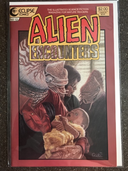 Alien Encounters Comic #13 Eclipse Comics 1987 Copper Age Mature Readers