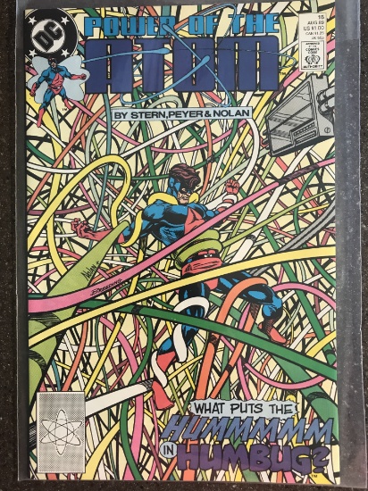 2 Issues Power of the Atom Comic #15 &#16 DC Comics 1989 Copper Age