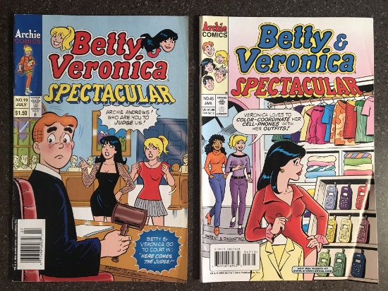 2 Issues Betty & Veronica Comic #19 #45 Archie Comics